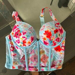 Victoria secret push up corset top